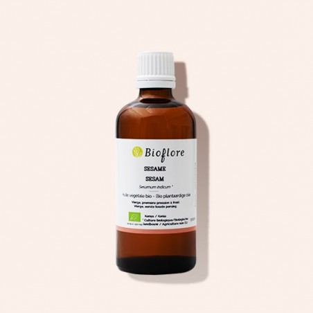 Organic sesame oil is a characteristic of ayurvedic care