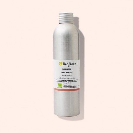 Organic savory hydrosol for acne-prone, infected skin.