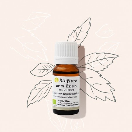 Notre huile essentielle de Bois de Hô  BIO - Laurier du Japon pour tonifier