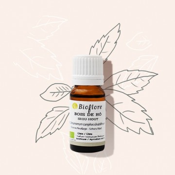 Notre huile essentielle de Bois de Hô  BIO - Laurier du Japon pour tonifier