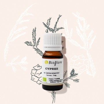 Huile essentielle de Cyprès bio pour des jambes légères