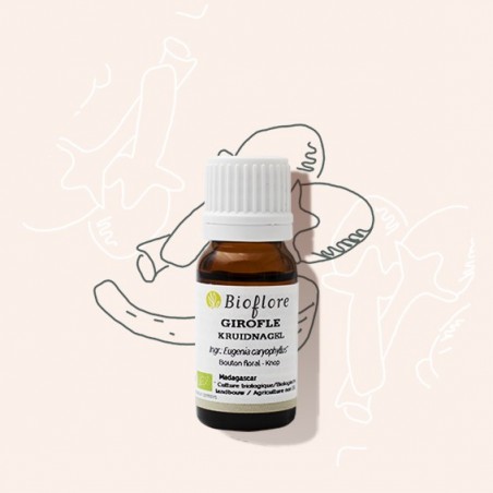 Etherische olie van bio kruidnagel, een uitstekende ontstekingsremmer