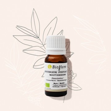 Etherische olie van bio Mastiekboom bij zware en vermoeide benen