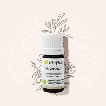 Huile essentielle de manuka bio une solution naturelle contre l'acné