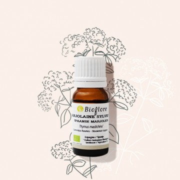 Bio essentiële olie van Spaanse marjolein: past goed bij de winter!