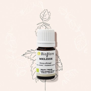 Organic melissa officinale essential oil, antidepressant and hypotensive