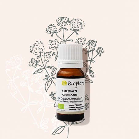 L'huile essentielle d'origan compact stimulante de l'énergie vitale