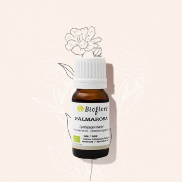 Essentiële olie van bio palmarosa: natuurlijk antibacterieel middel