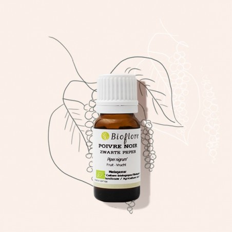 Organic black pepper essential oil, painkiller, expectorant