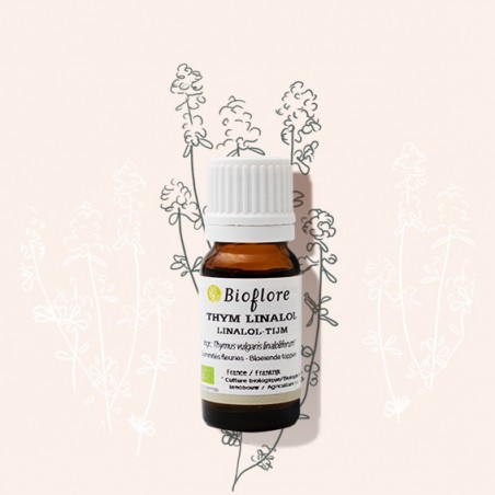 L’huile essentielle de thym doux à linalol bio stimule l'immunité