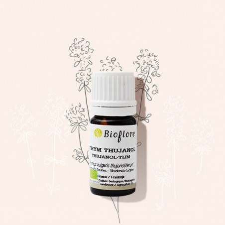 Thyme Thujanol essential oil helps fight sore throat