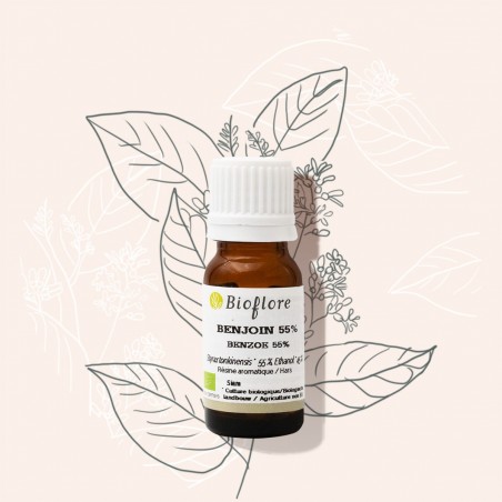 L'essence de benjoin bio en dilution