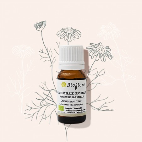 Notre huile essentielle de Camomille romaine bio pour apaiser la peau