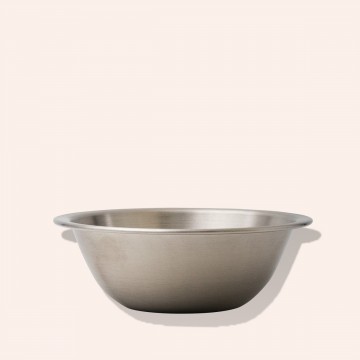 Notre bol en inox idéal pour les préparations cosmétiques maison