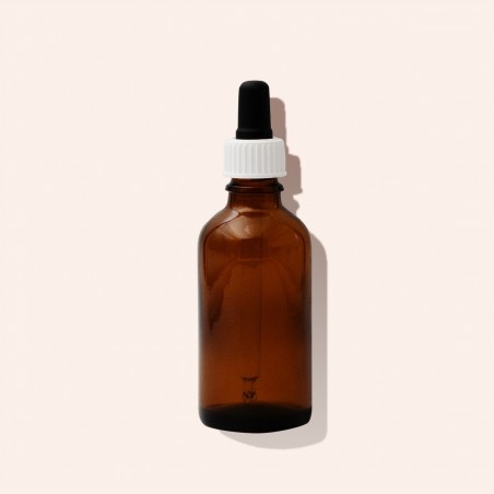 Amber Glass Bottle + Dropper pipette