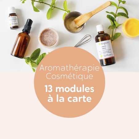 Formation EAA Aromathérapie cosmétique- 13 modules à la carte