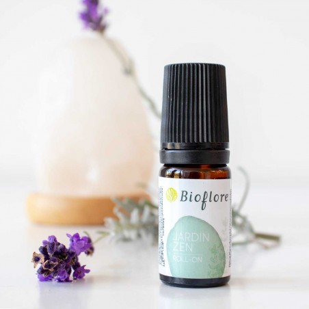 Roll-on anti-stress aux huiles essentielles bio - Jardin zen - Bioflore
