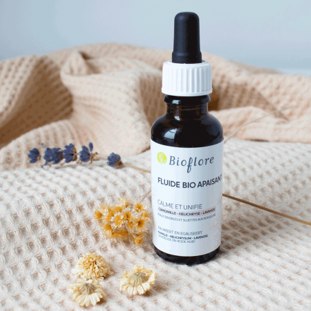 Fluide visage bio apaisant – anti-rougeurs - Bioflore