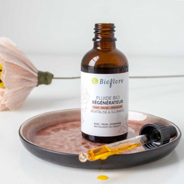 Onze herstellende bio balsemvloeistof met antirimpelwerking