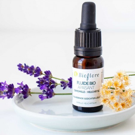 Fluide visage bio apaisant – anti-rougeurs - Bioflore