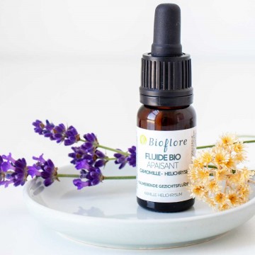 Fluide visage bio apaisant – anti-rougeurs - Bioflore