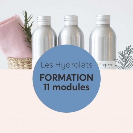 Formation en ligne sur les hydrolats ou eaux florales - EAA