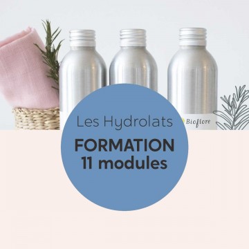 Formation en ligne sur les hydrolats ou eaux florales - EAA