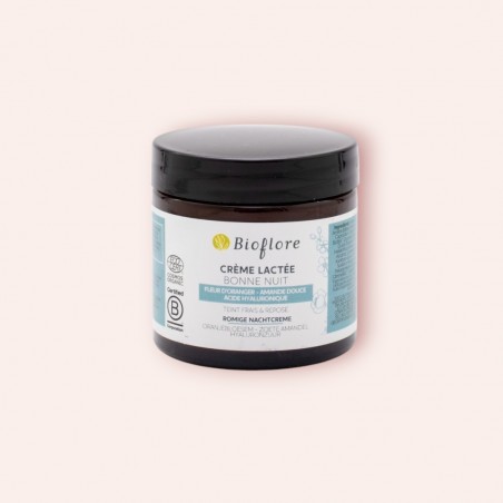 Crème Lactée Bonne nuit à l’acide hyaluronique