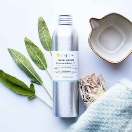 Vinaigre capillaire aux plantes bio