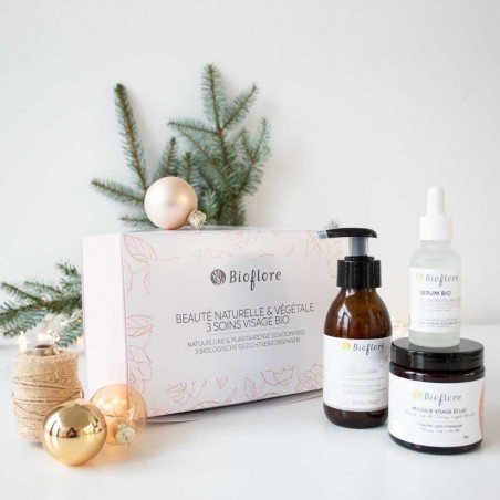 Set of 3 organic face care products