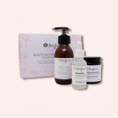 Set of 3 organic face care products
