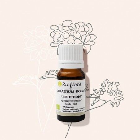 Essentiële olie van roosgeranium herstelt de huid